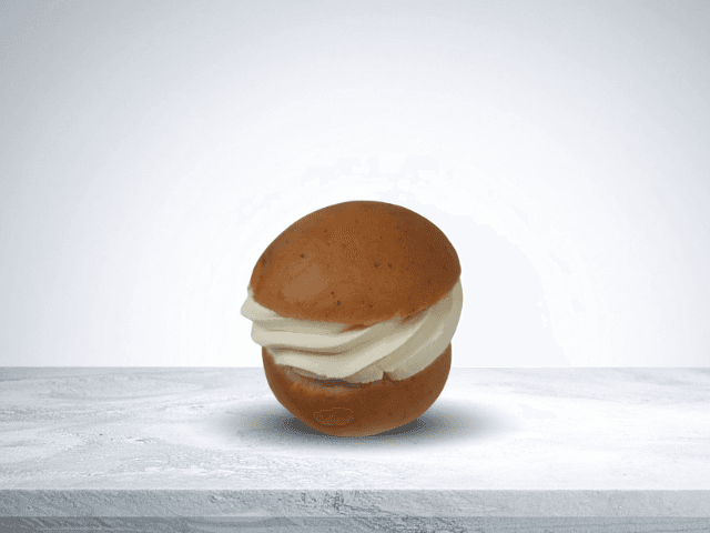 Osötad semla med mandel